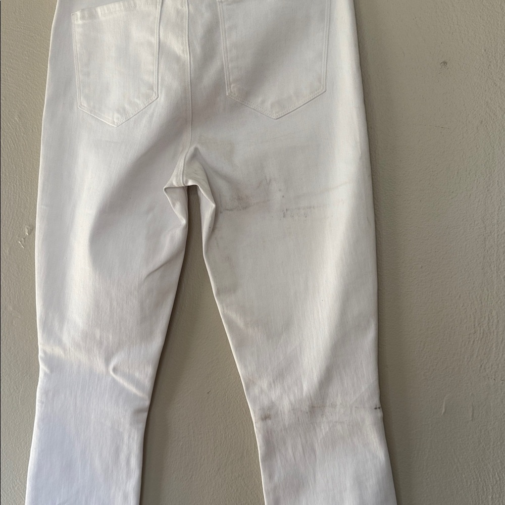NWT L'AGENCE Margo Blanc Skinny Classic White Denim 28 - Picture 6 of 9